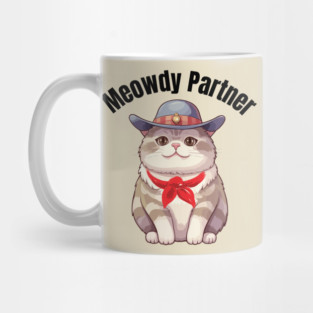 Cowboy Kitty Charm Mug