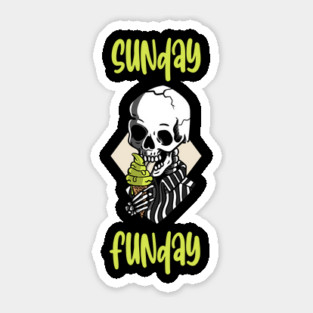 Sunday funday Sticker