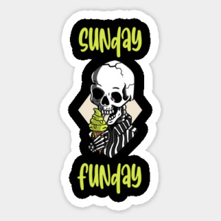 Sunday funday Magnet