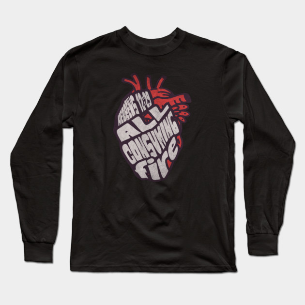 ALL CONSUMING FIRE Long Sleeve T-Shirt by David's Store 2
