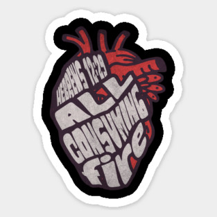 ALL CONSUMING FIRE Sticker