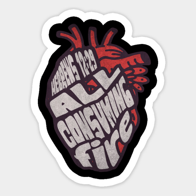 ALL CONSUMING FIRE Magnet by David's Store 2