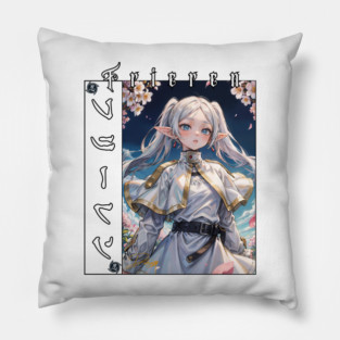 frieren the slayer Pillow
