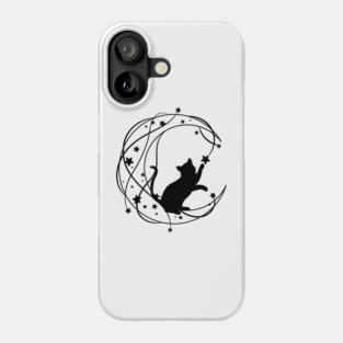 Lunar Cat Phone Case