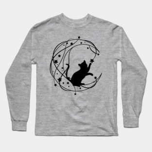 Lunar Cat Long Sleeve T-Shirt