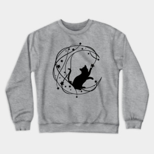 Lunar Cat Crewneck Sweatshirt