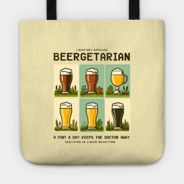 BEERGETARIAN Tote by Fabrik