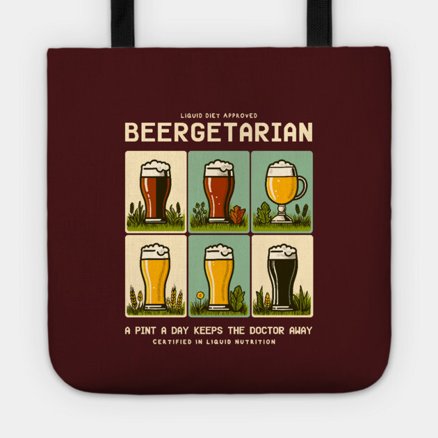 BEERGETARIAN Tote by Fabrik