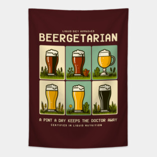 BEERGETARIAN Tapestry