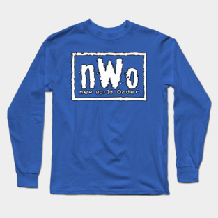 NWO White Outline Long Sleeve T-Shirt