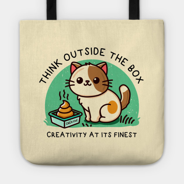 THINK OUTSIDE THE BOX Tote by Fabrik