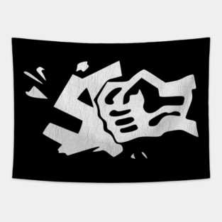 punch-nazis Tapestry