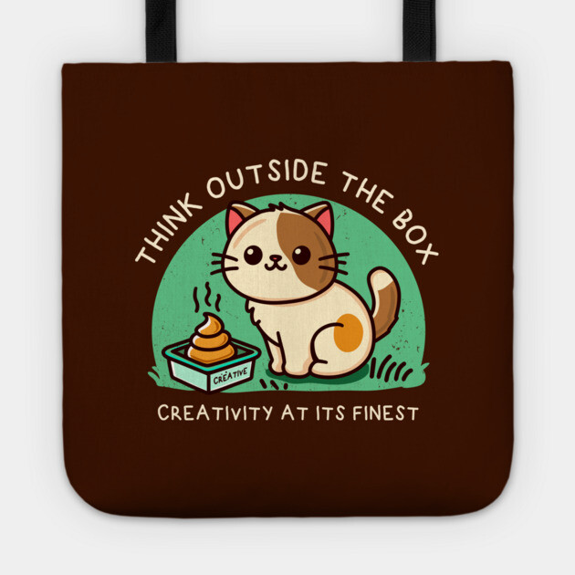 THINK OUTSIDE THE BOX Tote by Fabrik