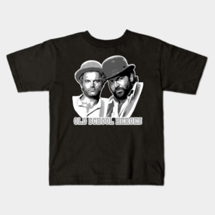 OLD SCHOOL HEROES - BUD SPENCER Kids T-Shirt