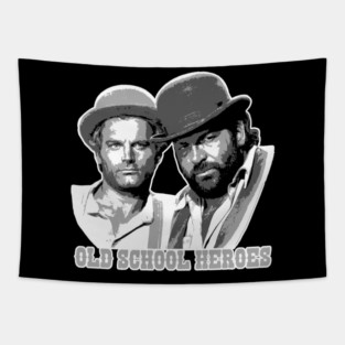 OLD SCHOOL HEROES - BUD SPENCER Tapestry
