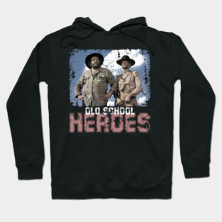 BUD SPENCER AND TERENCE HILL OLD SCHOOL HEROES Hoodie