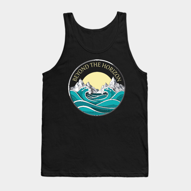 Beyond the Horizon Tank Top by DIGITAL MERCH CREATIONS