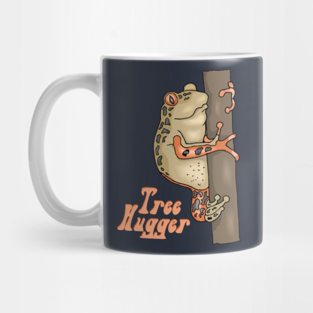 Retro Tree Hugger Tree Frog by HolidayBug
