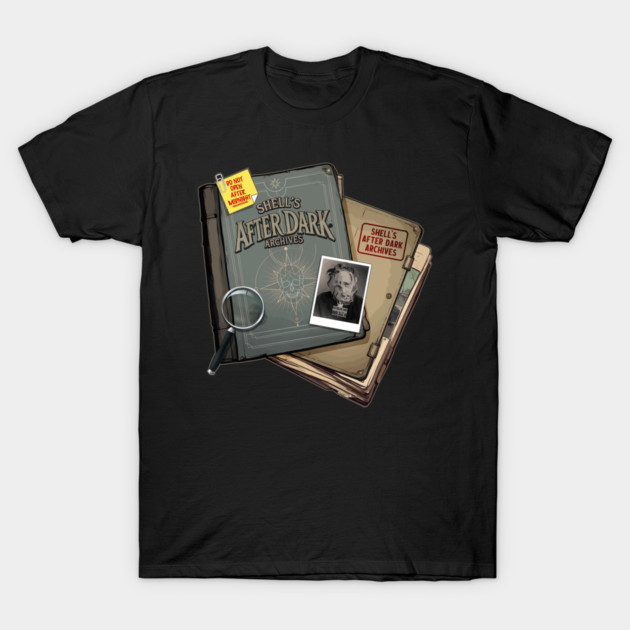 Shall's After Dark Achieves T-Shirt by Shell's Spooky Stories 
