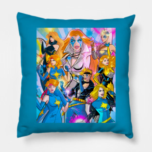 Dazz collage Pillow