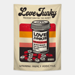 LOVE JUNKIE Tapestry