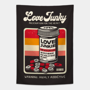 LOVE JUNKIE Tapestry
