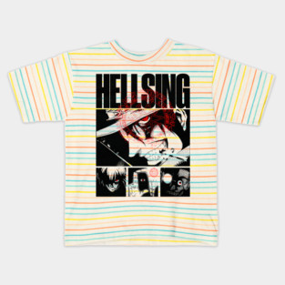 Hellsing Anime and Manga Fanart Kids T-Shirt