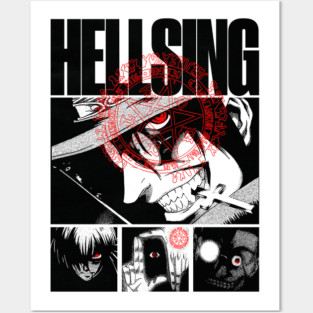 Hellsing Anime and Manga Fanart Posters and Art