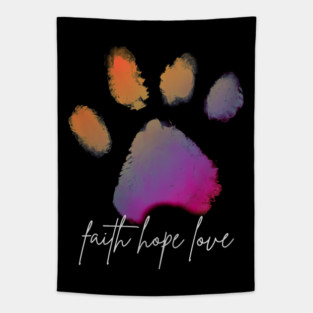 Paws of Promise Tapestry