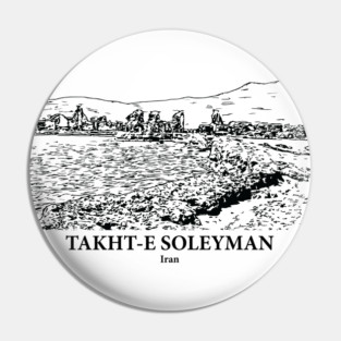Takht-e Soleyman - Iran Pin