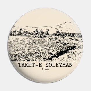 Takht-e Soleyman - Iran Pin