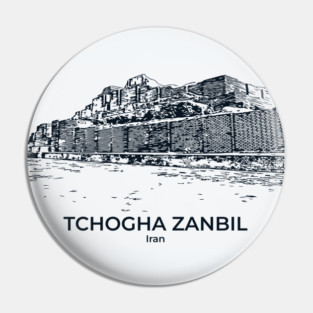 Tchogha Zanbil - Iran Pin