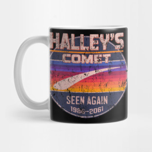 Halley’s Comet: A Celestial Wonder in Motion Mug