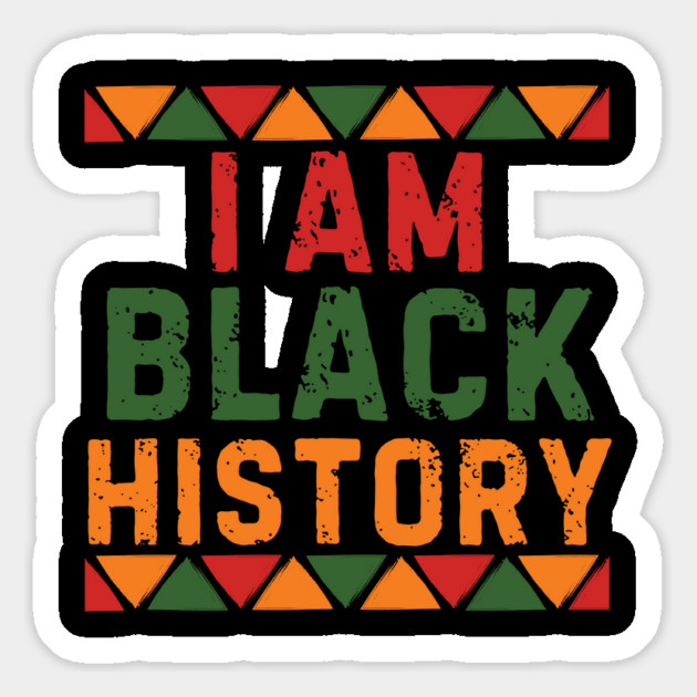 I Am Black History Magnet by Creatifly Graphic Tees