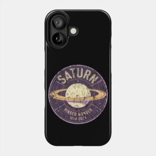 Saturn: The Ringed Giant of the Cosmos Phone Case