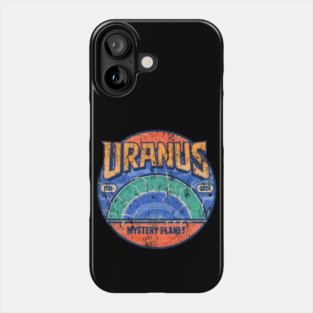 Uranus: The Tilted Ice Giant of Space Phone Case