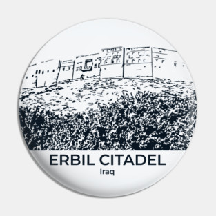 Erbil Citadel - Iraq Pin