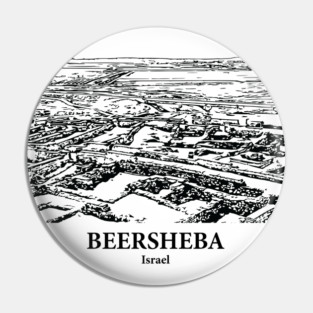 Beersheba - Israel Pin