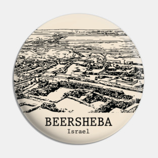 Beersheba - Israel Pin