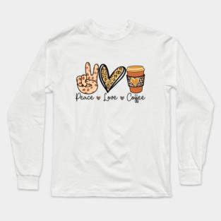 Coffee First: Fuel for the Daily Grind Long Sleeve T-Shirt