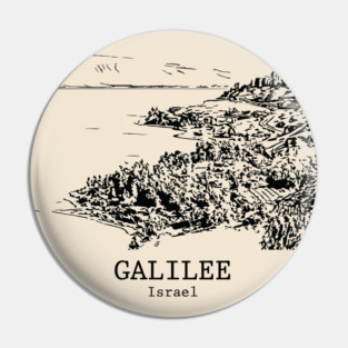Galilee - Israel Pin