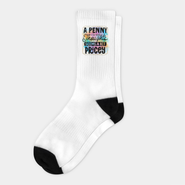 Laugh Out Loud: Wear Your Humor Boldly Socks by Steve