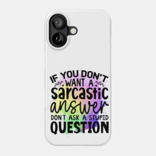 Laugh Out Loud: Wear Your Humor Boldly Phone Case
