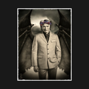 Demonic Hannibal with Flower Crown Duotone T-Shirt