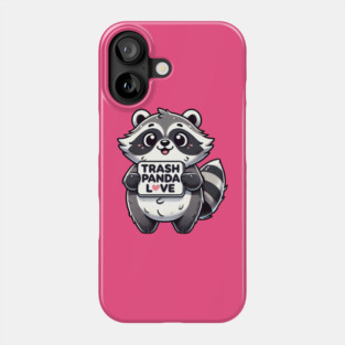trash panda love Phone Case