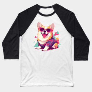 corgi Baseball T-Shirt