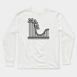 National Roller Coaster Day Long Sleeve T-Shirt