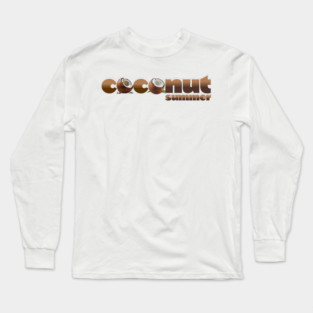 Coconut Summer Long Sleeve T-Shirt