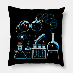 Chemical Kittens Pillow