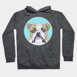 Cute Bulldog Hoodie